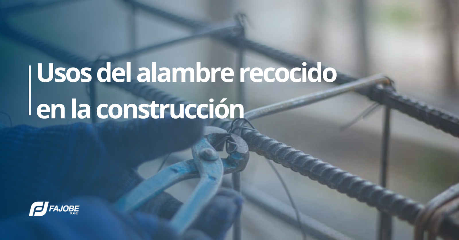 Usos del alambre recocido en la construcción